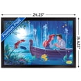 thumbnail image 3 of Disney The Little Mermaid - Ariel - Kiss The Girl Wall Poster, 14.725" x 22.375", Framed, 3 of 5