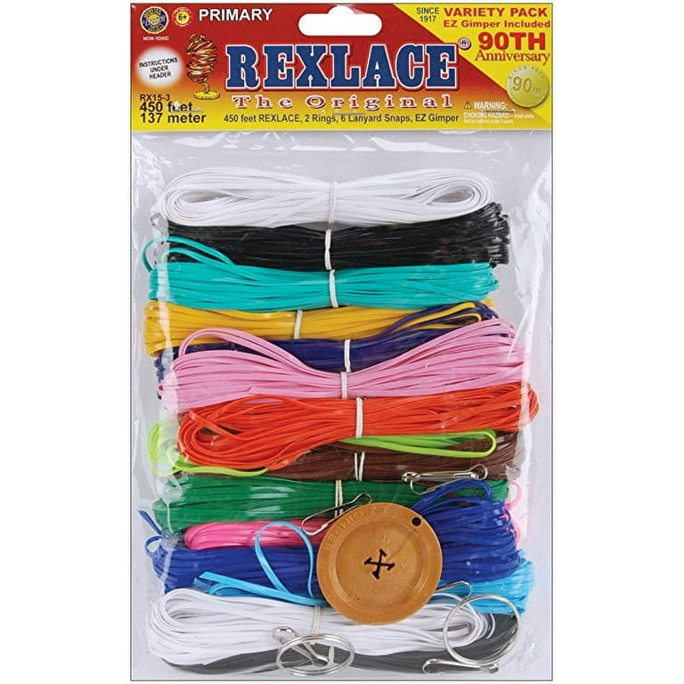 Pepperell Rexlace Plastic Lacing Cord 450-Feet Primary 1 Pack