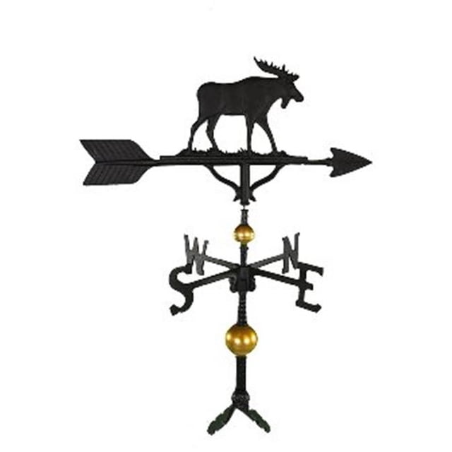 300 Series 32 In. Deluxe Black Moose Weathervane
