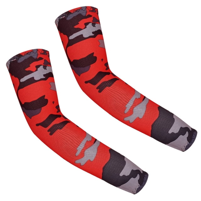 Jierger Manchons de Compression pour Jeunes, Manchons Rafraîchissants avec Protection UV pour Sports Extérieurs pour Enfants comme le Basketball et le Baseball, Cadeau Pratique pour Familles Actives