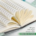 thumbnail image 4 of Marble Diary With Lock, Refillable A5 Daily Journal For Girls And Women, 192 Pages Cute Notebook With Combination Lock For Teen Girls And Boys - Purpl, 4 of 5