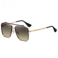 thumbnail image 5 of gradient sunglasses colorful two-color large frame sunglasses fashion metal glasses-Black frame, 5 of 5
