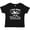 AB-Black, variant on I Was Born to Be Wild and Free with Wolf and Mountains Boys or Girls Baby T-Shirt