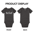 thumbnail image 3 of My First Rock Shirt Newborn Infant Baby Girl Boys Romper, 3 of 5