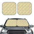 thumbnail image 2 of Salouo Sea Turtle And Whale Pattern Car Windshield Sun Shade Foldable | Front Windshield Shade for Sun, Heat and UV Rays | Interior Sun Protection-Small, 2 of 6