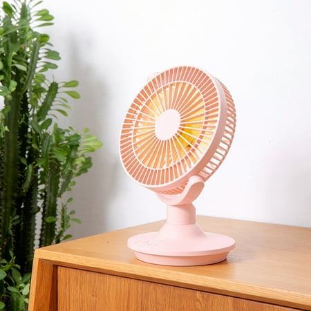 

6 Inch Clip Fan Portable Desktop Fan Oscillating Fan Three Speeds Cooling Fan Strong Wind Quiet Operation Work Fan
