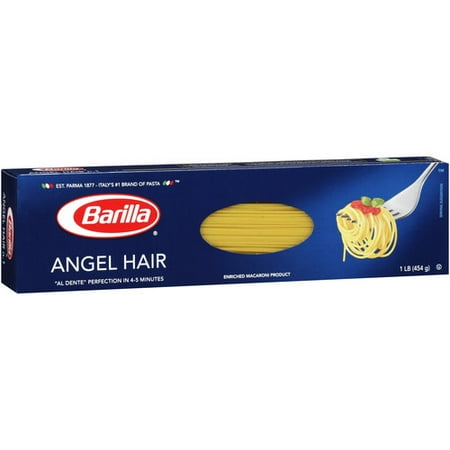 Barilla Angel Hair Pasta, 1 lb - Walmart.com