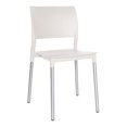 thumbnail image 1 of Silla Minimalista Durable Apta para Exterior e Interior con Protección UV, Patas de Metal, 1 of 5