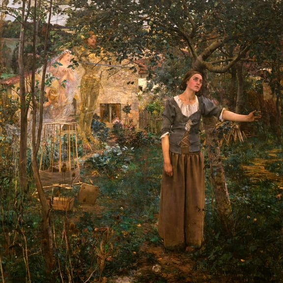 Art.com Joan of Arc, 1879 Giclee Print by Jules Bastien-Lepage, 24" x 24"