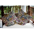 thumbnail image 3 of Simply Daisy 20 in x 20 in Modern and Contemporary Multi-color Floral Polyester Throw Pillow, 3 of 3