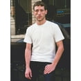 thumbnail image 2 of American Apparel USA-Made Fine Jersey Tee, S, New Silver, 2 of 5