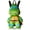 Green ,Yellow, variant on TMNT Ninja Turtle 14" Plush Backpack -Rafael