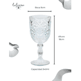 thumbnail image 2 of Set de 6 Copas de Cristal Stella Transparente Luliana Table Styling, 2 of 6