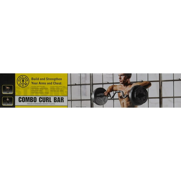 Curl Bar Gold's Gym Weight Bar Set Golds Gym 140Kg Olympic EZ