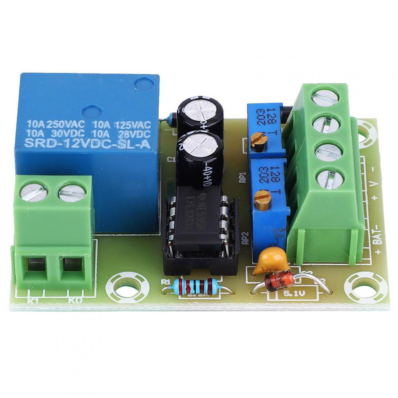 Smart Battery Charger Power Relay Control Board DC12V Automatic Control Board 