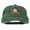 Dark Green, variant on Merry Christmas Santa Claus Embroidered Cotton Cap - Red OSFM