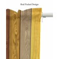 thumbnail image 5 of Farmhouse Yellow Brown Kitchen Valances for Windows Farmhouse Linen Window Valance Curtain for Living Room Window Treatment Retro Vintage Wood Valance Rod Pocket Topper Drape, 60 x 18 Inch, 5 of 6