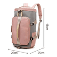 thumbnail image 2 of Mochila Informal Malubero Deportiva Verde Con Gris Malu1900, 2 of 3