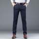 thumbnail image 5 of Pantalones de traje ajustados finos de verano para hombre, pantalones informales de algodón de negocios a la moda, pantalones caqui verde y negro, ropa de marca masculina 30-40, 5 of 5