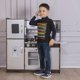 thumbnail image 3 of Kids House Cocina de Madera Ultimate Expresso, Cocinita de Juguete , Color Café, Con Refrigerador y Amplios Espacios para Almacenar, 3 of 5
