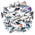 thumbnail image 2 of Hand - drawn Warship Theme Stickers, Waterproof Warship Theme Sticker for Water Bottle Laptop Phone Cases Planner Skateboard Luggage Helmet Party Favor Decor, Ideal for Adults Teens Teacher Rewards, 2 of 9