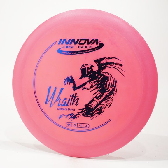 Innova DX Wraith Disc Golf Distance Driver, Pick Color/Weight [Stamp & Exact Color May Vary] Pink 175-176 grams