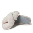 thumbnail image 2 of Dearfoams Women's Jessica Furry Crossband Slide Slipper, 2 of 6