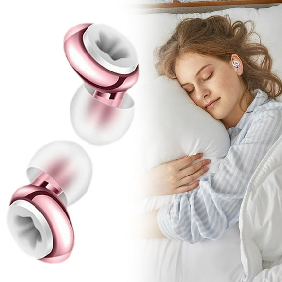 2 Ear Plugs - Ultra-Comfy Reusable Noise-Reducing Earplugs for Sleep, Deep Focus, Travel, Sensitivity | Flexible Hearing Protection | Customizable Fit | Noise Reduction