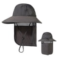 thumbnail image 1 of Upf 50+ Gorra para el sol Hombres Mujeres Sombrero de pesca de ala ancha con cubierta para el cuello Sombrero para el sol transpirable, 1 of 1