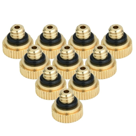 Raindrops  10 PCS Water Mister Parts Garden Sprinkler Cold Nozzle
