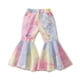 thumbnail image 4 of Pantalones Para Niños Primavera Otoño Niñas Casual Todo-Fósforo Jeans Pantalones Acampanados Pantalones Rosa Odeerbi  LM103-10055, 4 of 9