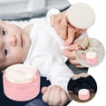 thumbnail image 5 of Alvinma Body Powder Puff Box Loose Powder Container Portable Baby Powder Storage Holder with Puff, 5 of 8
