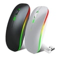 thumbnail image 3 of Labymos M40 Ultra-thin Wireless 2.4G Rechargeable Wireless Silent Ergonomic Design 3 Adjustable DPI Black, 3 of 7
