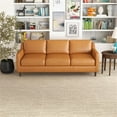 thumbnail image 5 of Allora Genuine Italian Leather Upholstered Sofa in Cognac/Tan, 5 of 7