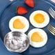 thumbnail image 5 of Matsuzay Los artilugios de la cocina de la huevera de la forma del corazón cocinan la manija del acero inoxidable hay manija en el medio para Cocina y Comedor, 5 of 6