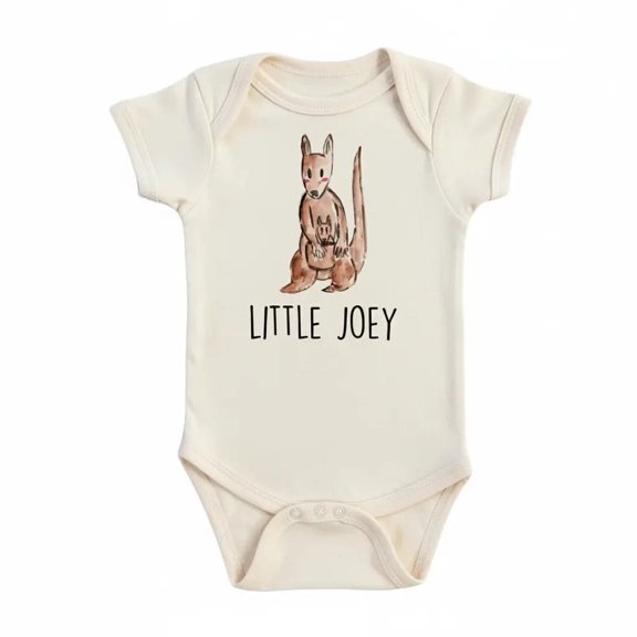 Kangaroo Joey Newborn Baby Bodysuit