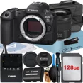 thumbnail image 1 of Canon EOS R5 Mark II Mirrorless Camera with RF 24-105mm Lens + 128GB Memory Card + Case + ZeeTech Accessory Bundle, 1 of 5