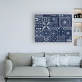 thumbnail image 3 of Trademark Fine Art 'Adire VII Indigo' Canvas Art by Kathrine Lovell, 3 of 3