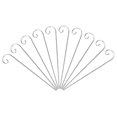 thumbnail image 5 of 10Pcs Shepherd Hooks For Outdoor Use Elegant Design Iron Garden Poles Ideal For Hanging Plant Baskets In Various Occasions, 5 of 5