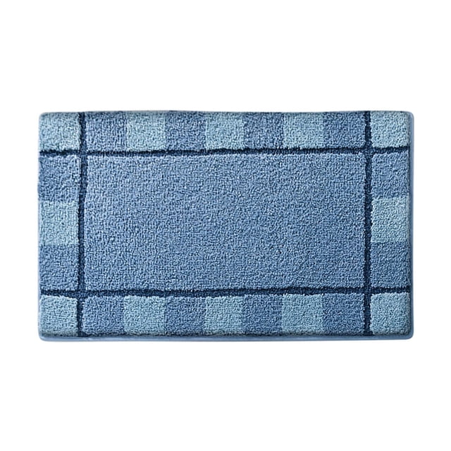 Dvruxg Bathroom Rug 15.7" x 23.6", Non-Slip Dense Pile Bath Mat, Super Absorbent and Quick-Dry Bath Rug for Shower, Bathtub, and Sink