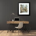 thumbnail image 4 of Camille Pissarro 20x23 Black Modern Framed Museum Art Print Titled - The Rondest House in the Snow, Pontoise or Chemin De L'Hermitage, Pontoise, Under the Snow (circa 1875), 4 of 5