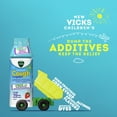 thumbnail image 6 of Vicks Children's Cough and Congestion Relief, 6 fl oz - Free of Artificial Dyes and Flavors, 6 of 7