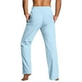 thumbnail image 3 of Vedolay Sweatpants with Pockets Men 2023 Outdoor Plus Size Breathable Trousers Pants Light Blue,XL, 3 of 4