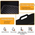 thumbnail image 3 of Air Fryer Silicone Liner for Ninja Foodi DZ071 7-QT/Instant Vortex 9 Qt, 3PCS Reusable Silicone Air Fryer Liner Accessories for 7-QT/11-QT Dualzone Airfryer (3.5QT+7QT), 3 of 7