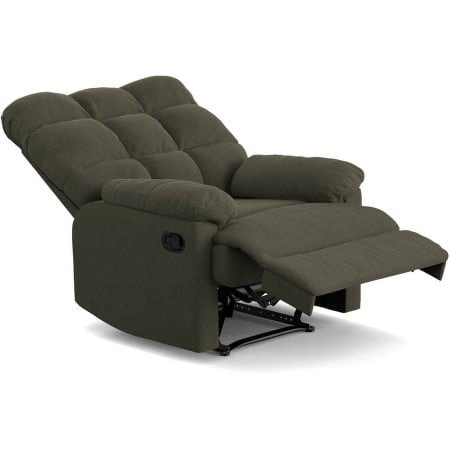 Prolounger wall hugger actuallycute microfiber storage recliner