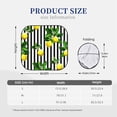 thumbnail image 3 of Fotbe Lemons on Striped Juego de 2 Piezas de Parasoles para Parabrisas | Bloqueador Solar para Auto | Accesorios Plegables para Protección Solar Interior-Medium, 3 of 6