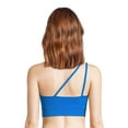thumbnail image 2 of No Boundaries Juniors Ribbed One Shoulder Brami, Sizes S-3XL, 2 of 3