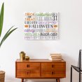 thumbnail image 4 of Creative Products Halloween Words 20 x 16 Canvas Wall Art, 4 of 5