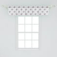 thumbnail image 2 of Ambesonne Art Valance Pack of 2, Roses Vintage, 54"X12", Multicolor, 2 of 4