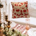 thumbnail image 6 of Lilixerw Christmas Pillow Covers 17.72 x 17.72 inch,Farmhouse Merry Throw Pillow Covers Great Gift for Sofa Couch Bed Living Room Christmas Decor, 6 of 6